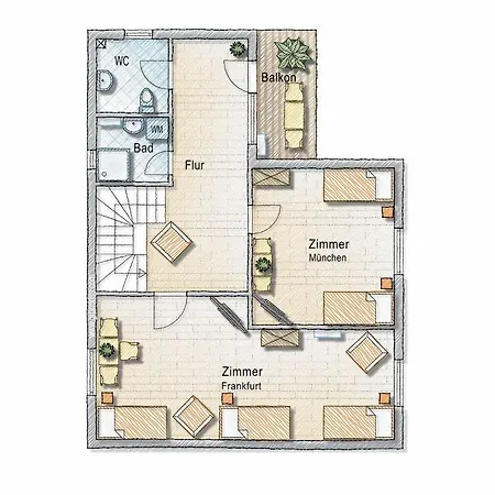 Holiday home Unterkunft4you-ferienhaus-am-schloss